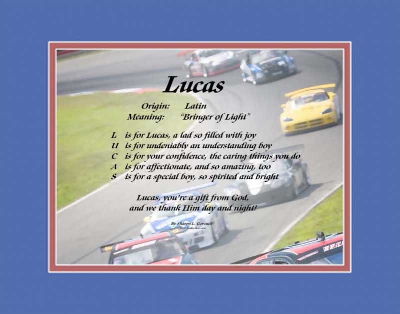 meaning of the name lucas