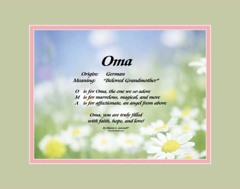 meaning of Oma
