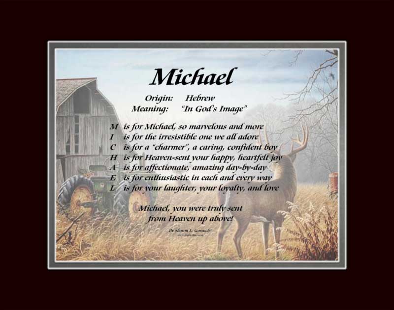 meaning of the name michael