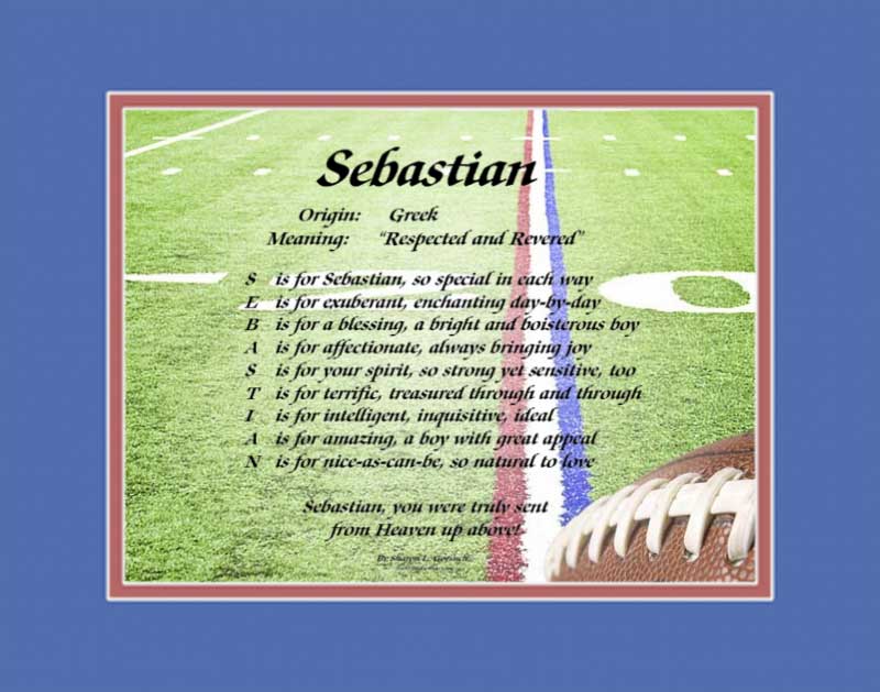 meaning of sebastian